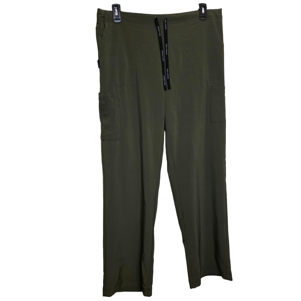Carhartt Mens XL‎ Force Sun Defender Green Relaxed Fit Cargo Pants Drawstring